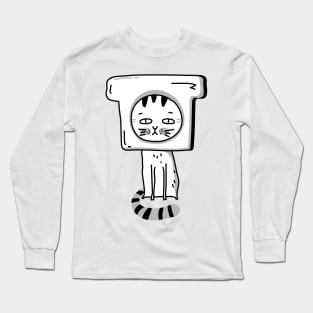 Funny cat design, best for the cat lover Long Sleeve T-Shirt